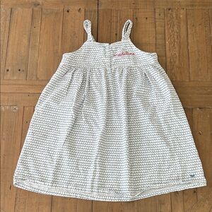 Petite plume la mer monogramed Madeline blue wave nightgown size 8